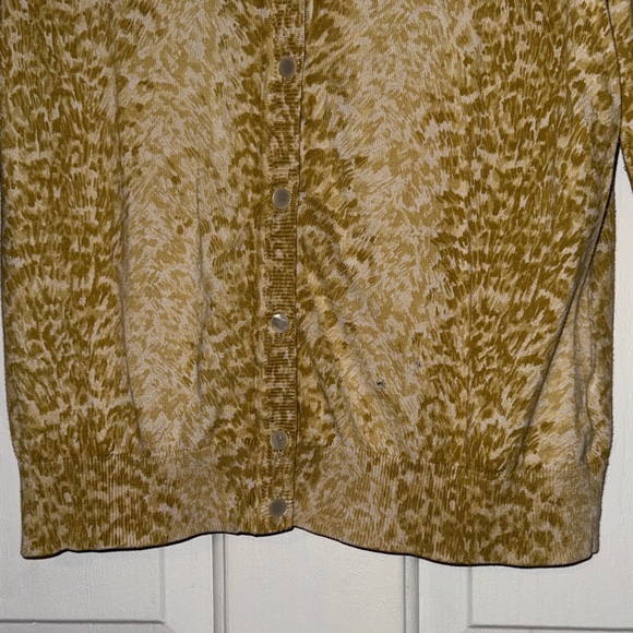 Talbots Patterned Button-Up Cardigan - Picture 7 of 8